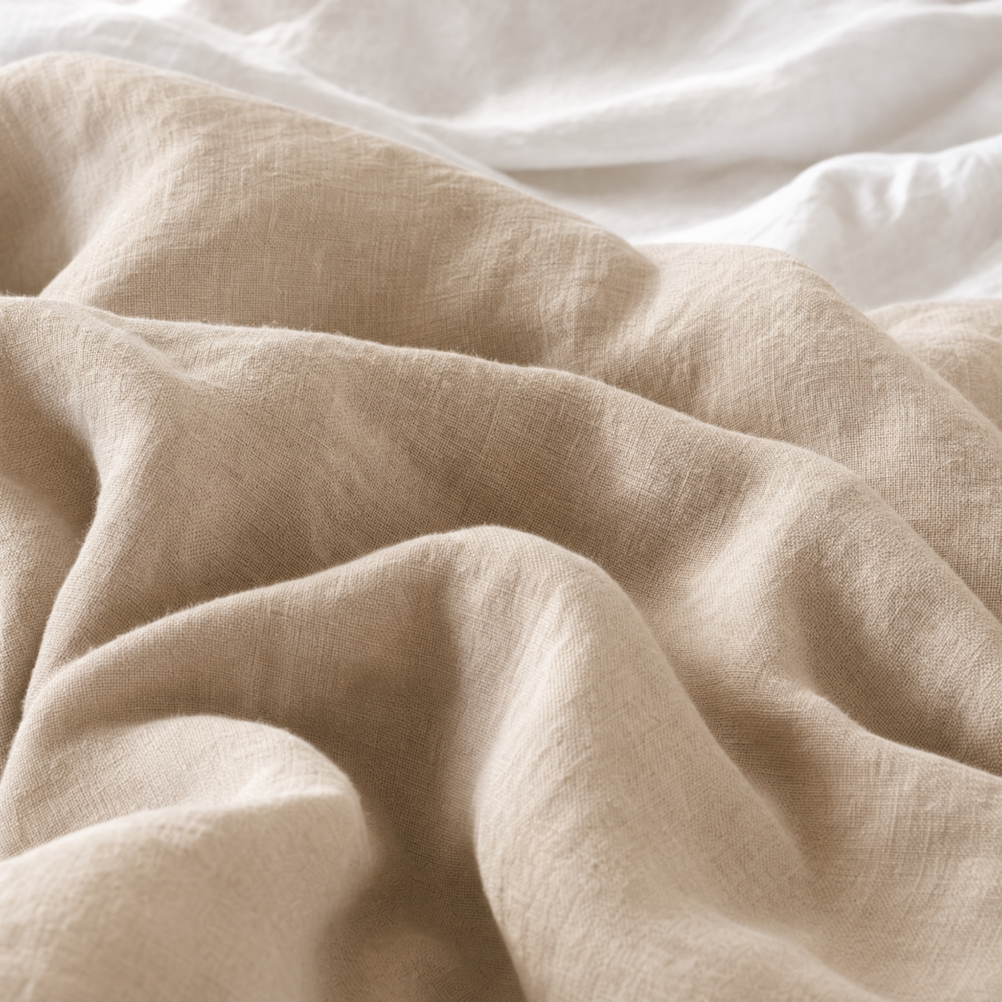 Beige Solid - Duvet Cover Set - T200