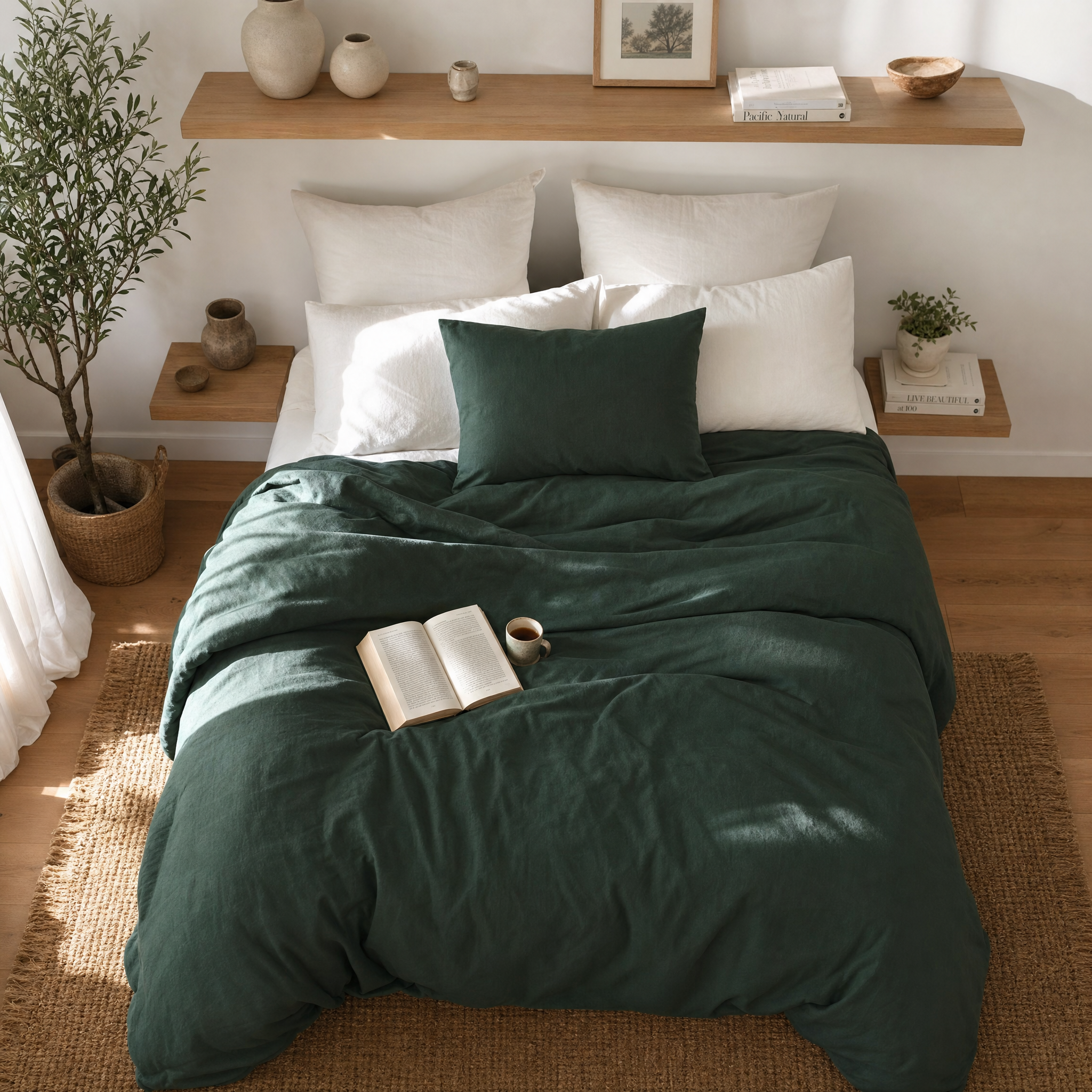 Forest Green - Duvet Cover Set - T200