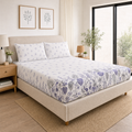 Ivory Garden Bedsheet - T200