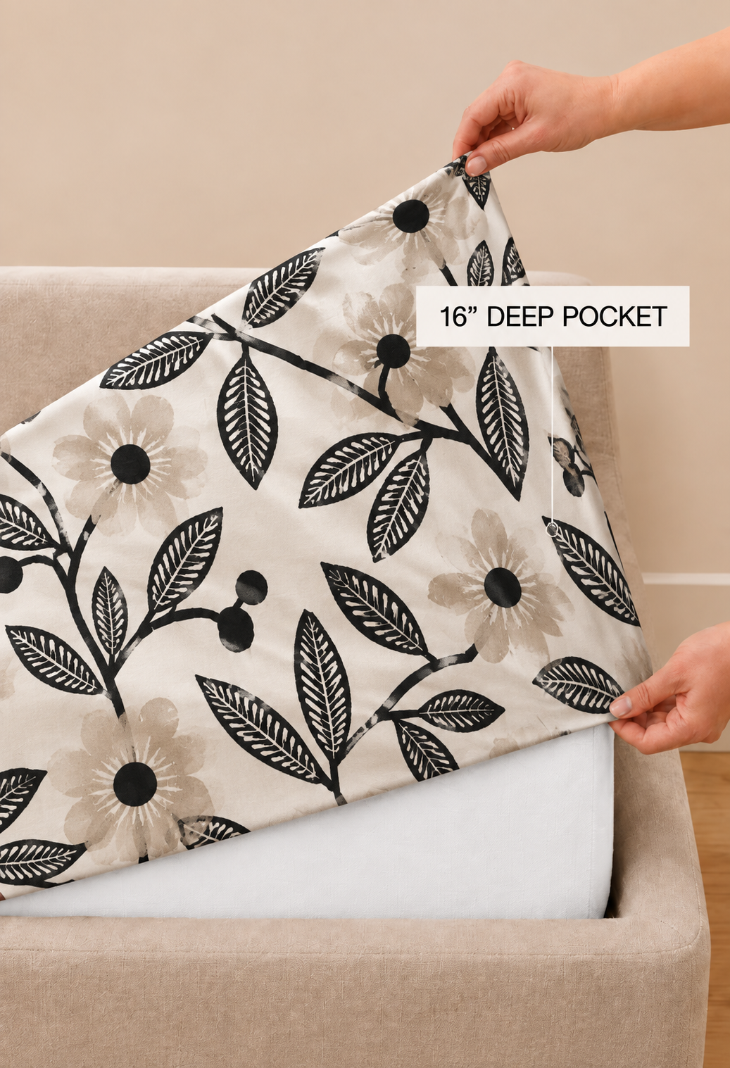 Noir Bloom Bloom - Duvet Cover Set - T150