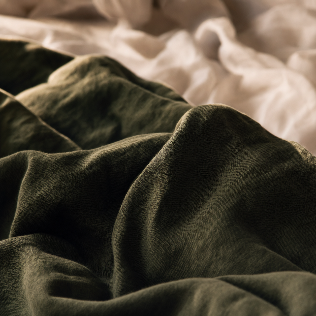 Olive Green - Duvet Cover Set - T250