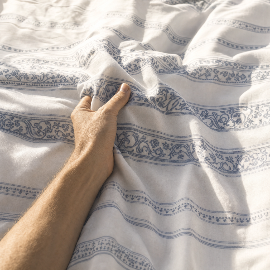 Silver Garden Bedsheet - T250