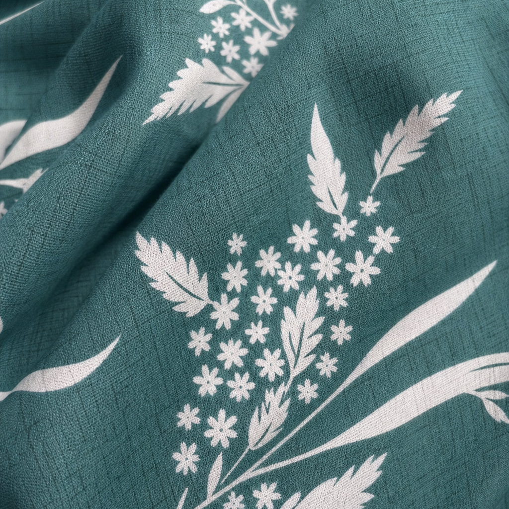Ocean Bloom Bedsheet - T150