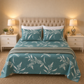 Ocean Bloom Bedsheet - T150